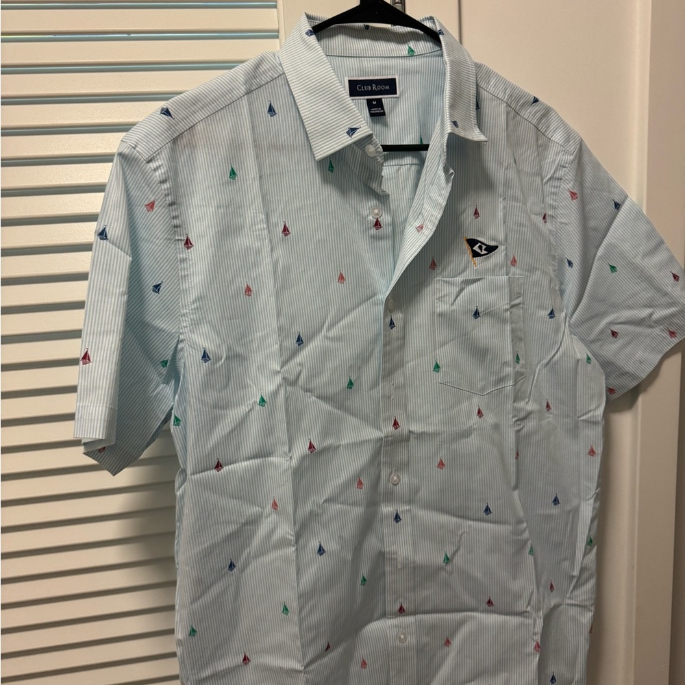 Club Room Yachting Shirt (Lake Arrowhead Yacht Club Burgee)